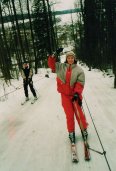 На бугельном подъемнике